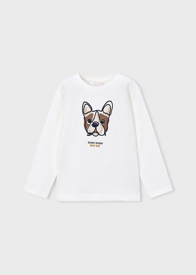 Maglietta ricamo DOG 4022 - Coccole e Ricami