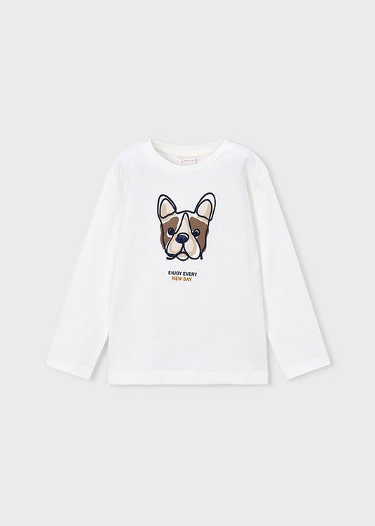 Maglietta ricamo DOG 4022 - Coccole e Ricami