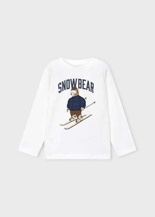 Maglietta Snow Bear 4023 - Coccole e Ricami p.iva IT09642670583