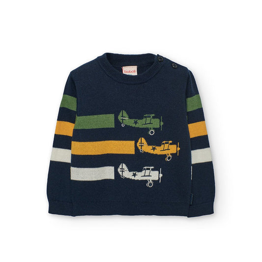 Maglione Aereo 712314 - Coccole e Ricami p.iva IT09642670583