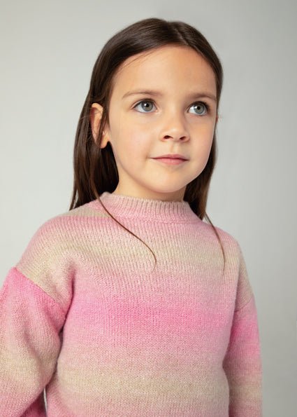 Maglione Bambina Sfumato - Coccole e Ricami