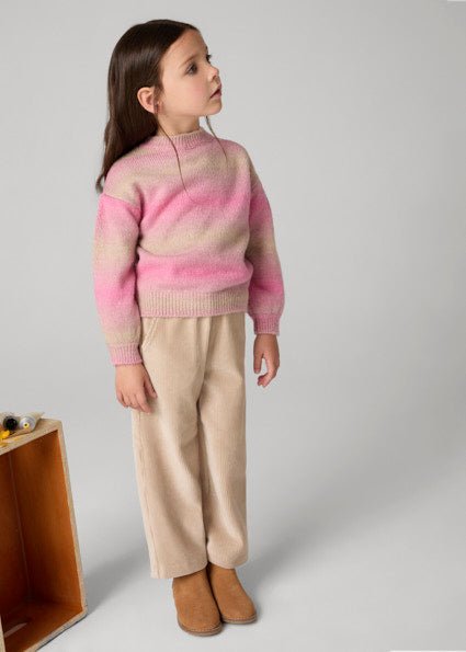 Maglione Bambina Sfumato - Coccole e Ricami