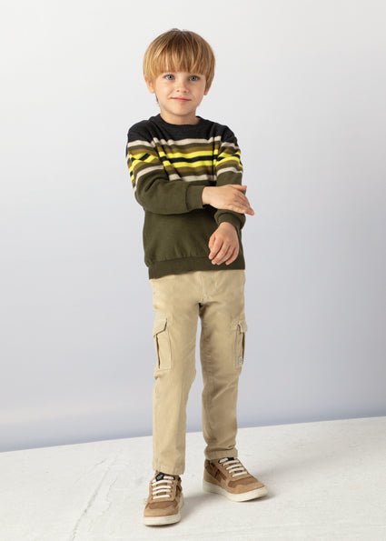 Maglione Bambino Righine - Coccole e Ricami