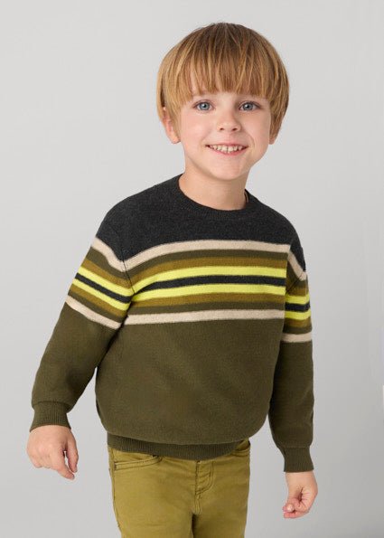 Maglione Bambino Righine - Coccole e Ricami