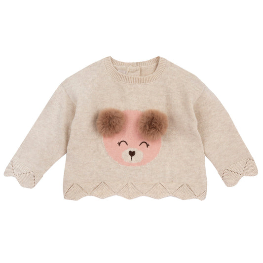 Maglione Bimba ORSETTA - Coccole e Ricami