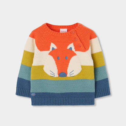 Maglione Bimbo Volpino 524113 - Coccole e Ricami p.iva IT09642670583