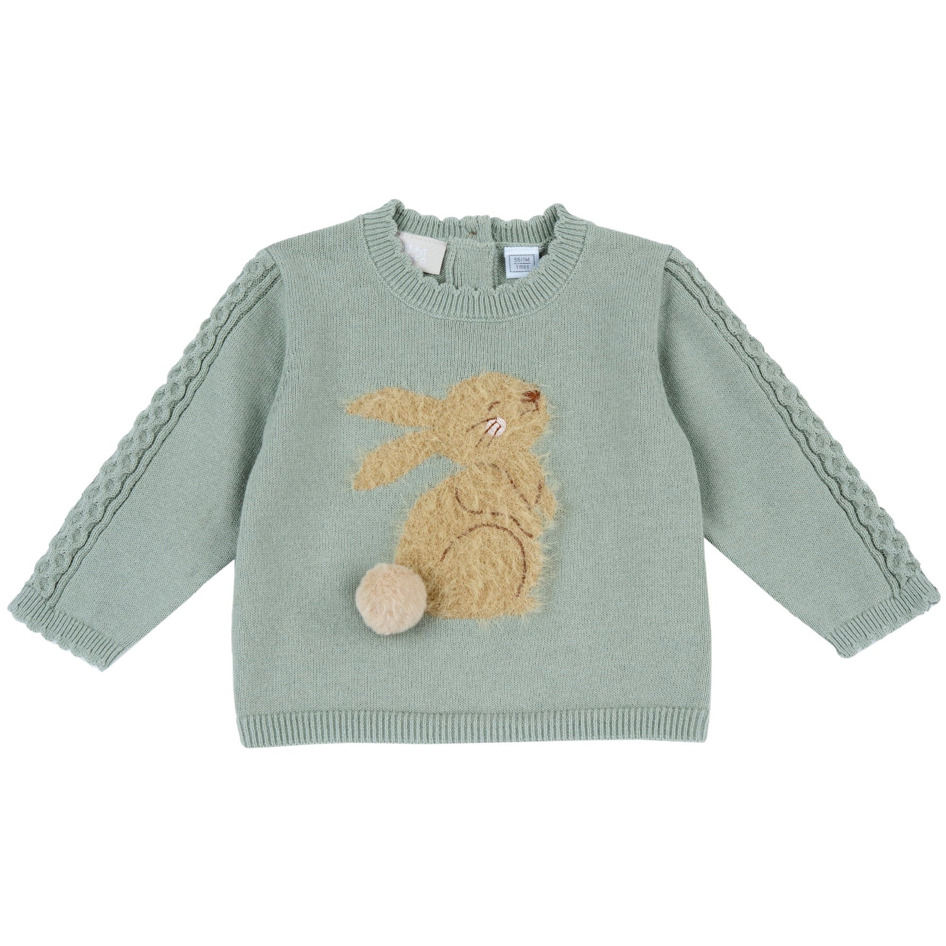 Maglione Coniglietta 103054 - Coccole e Ricami p.iva IT09642670583