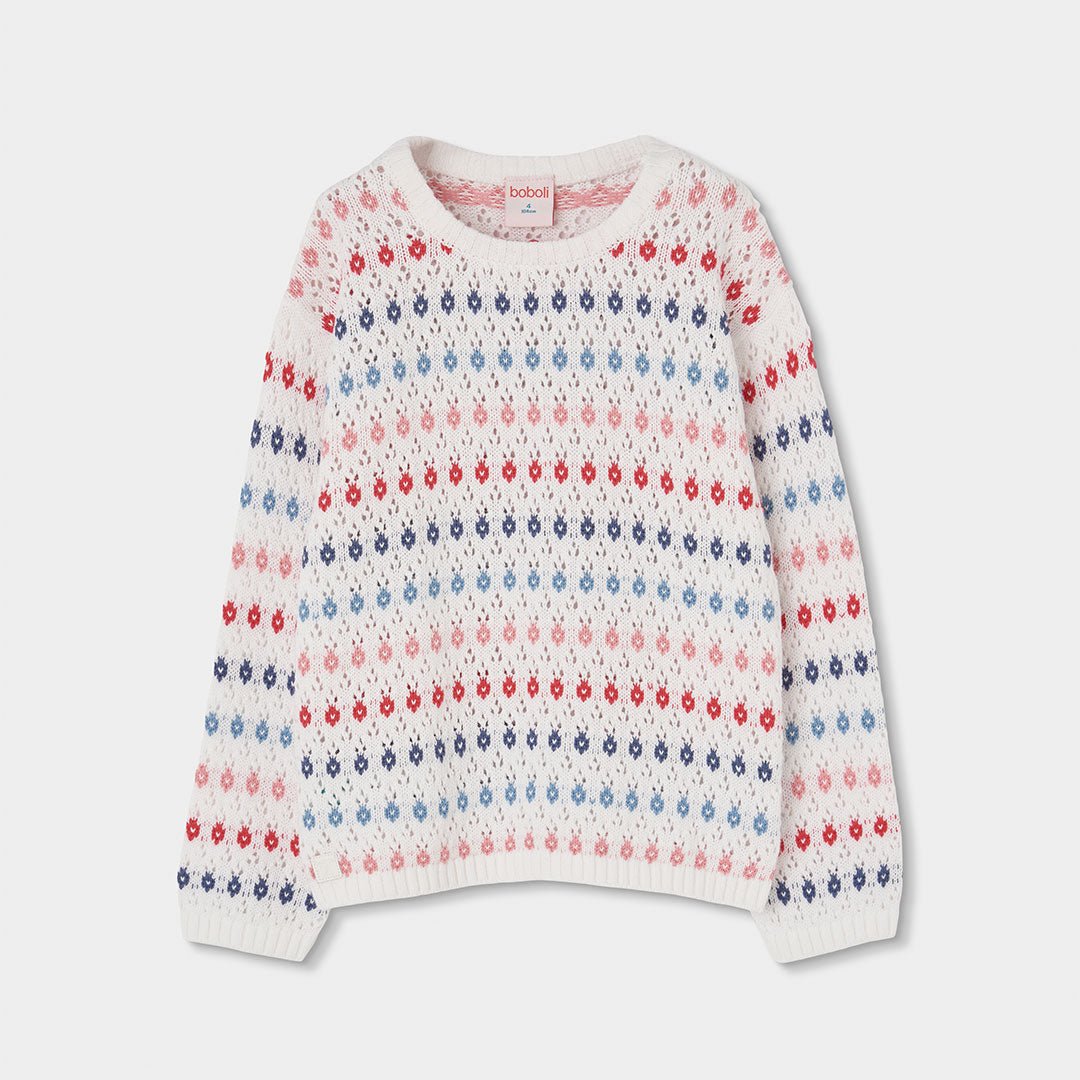 Maglione Filo Bambina 303006 - Coccole e Ricami p.iva IT09642670583