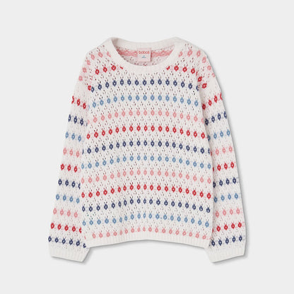 Maglione Filo Bambina 303006 - Coccole e Ricami p.iva IT09642670583