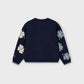 Maglione Girocollo Fiori 4303 - Coccole e Ricami p.iva IT09642670583