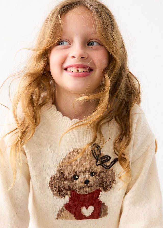 Maglione Girocollo Smerlo 4315 - Coccole e Ricami p.iva IT09642670583