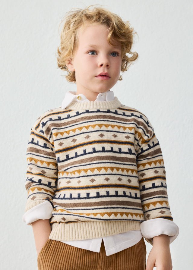 Maglione Jaquard 4308 - Coccole e Ricami p.iva IT09642670583