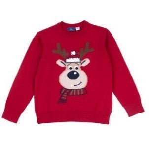 Maglione NATALE Bambino - Coccole e Ricami p.iva IT09642670583