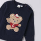 Maglione Orsetto 4F057 - Coccole e Ricami p.iva IT09642670583