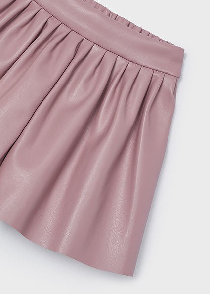 Pantaloncino Ecopelle - Coccole e Ricami