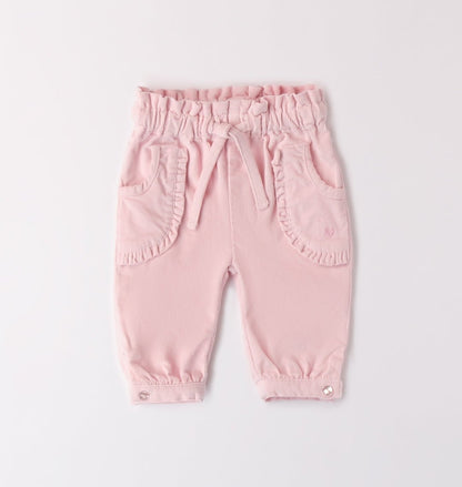 Pantalone Bimba Taschine - Coccole e Ricami