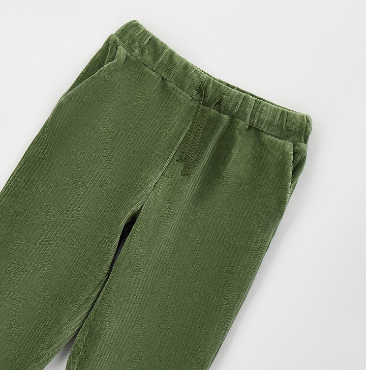 Pantalone velluto morbido 4H470 - Coccole e Ricami p.iva IT09642670583