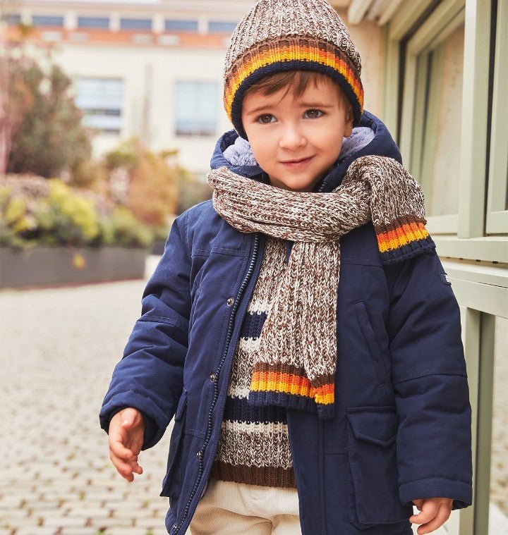 Parka Imbottito Bambino 4A447 - Coccole e Ricami p.iva IT09642670583