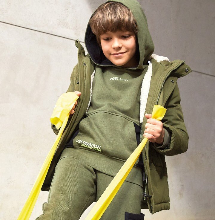 Parka Imbottito Teenager 4A747 - Coccole e Ricami p.iva IT09642670583