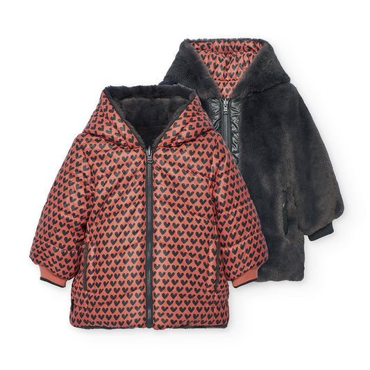Parka Reversibile 212195 - Coccole e Ricami p.iva IT09642670583