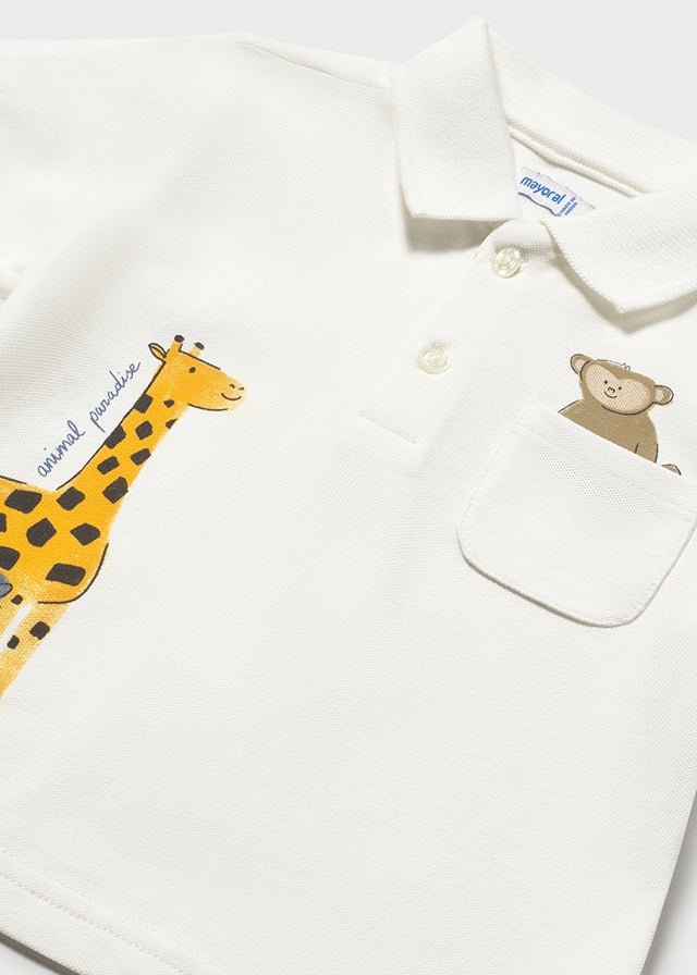 Polo GIRAFFA 1108 - Coccole e Ricami p.iva IT09642670583