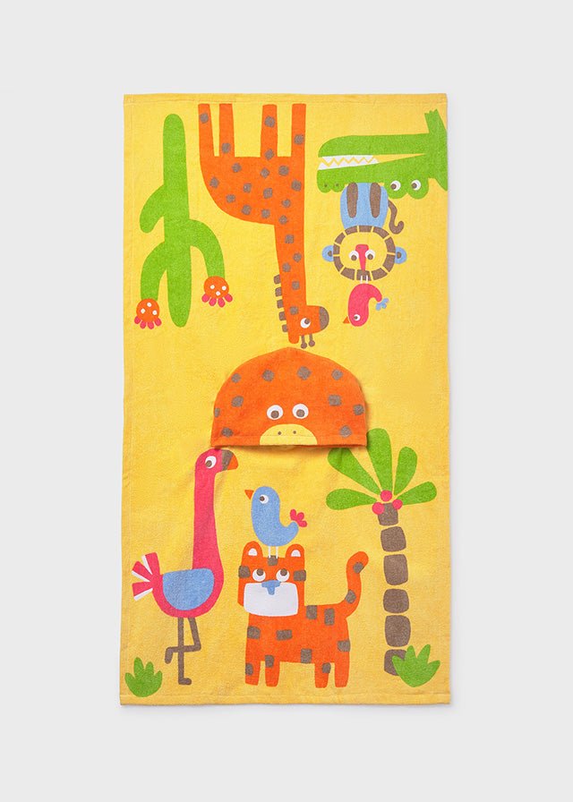 Poncho ANIMALI 9113 - Coccole e Ricami p.iva IT09642670583