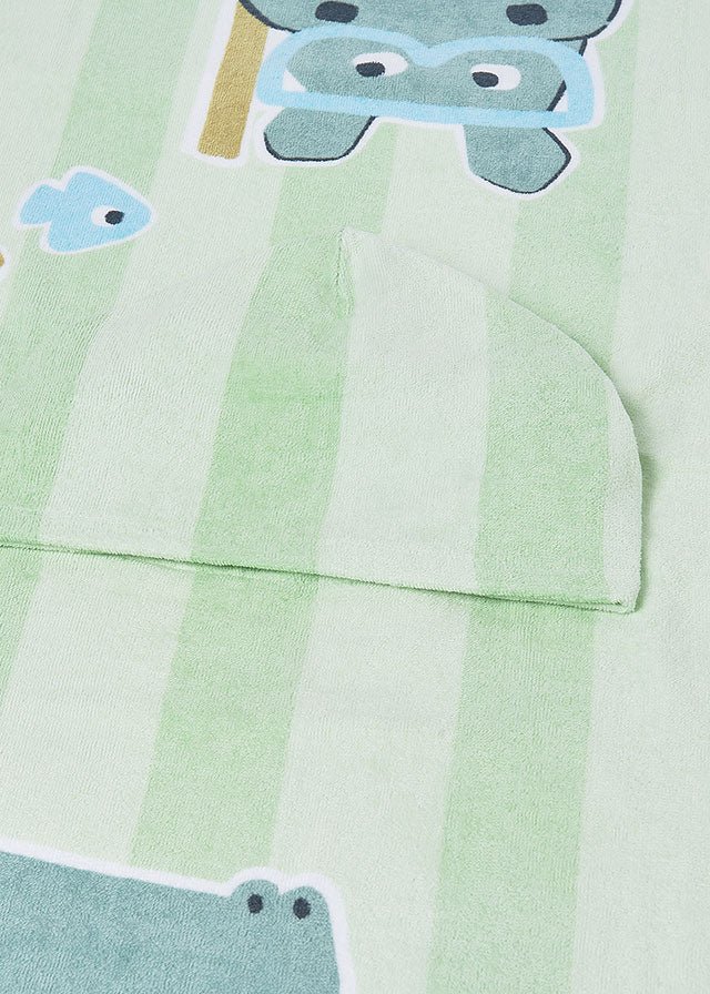 Poncho Coccodrillo 9114 - Coccole e Ricami p.iva IT09642670583