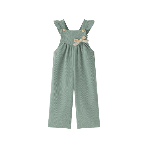 Salopette Velluto Bambina JGI95760 - Coccole e Ricami p.iva IT09642670583