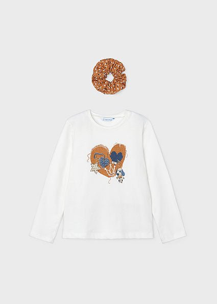 T - Shirt con fermacoda - Coccole e Ricami