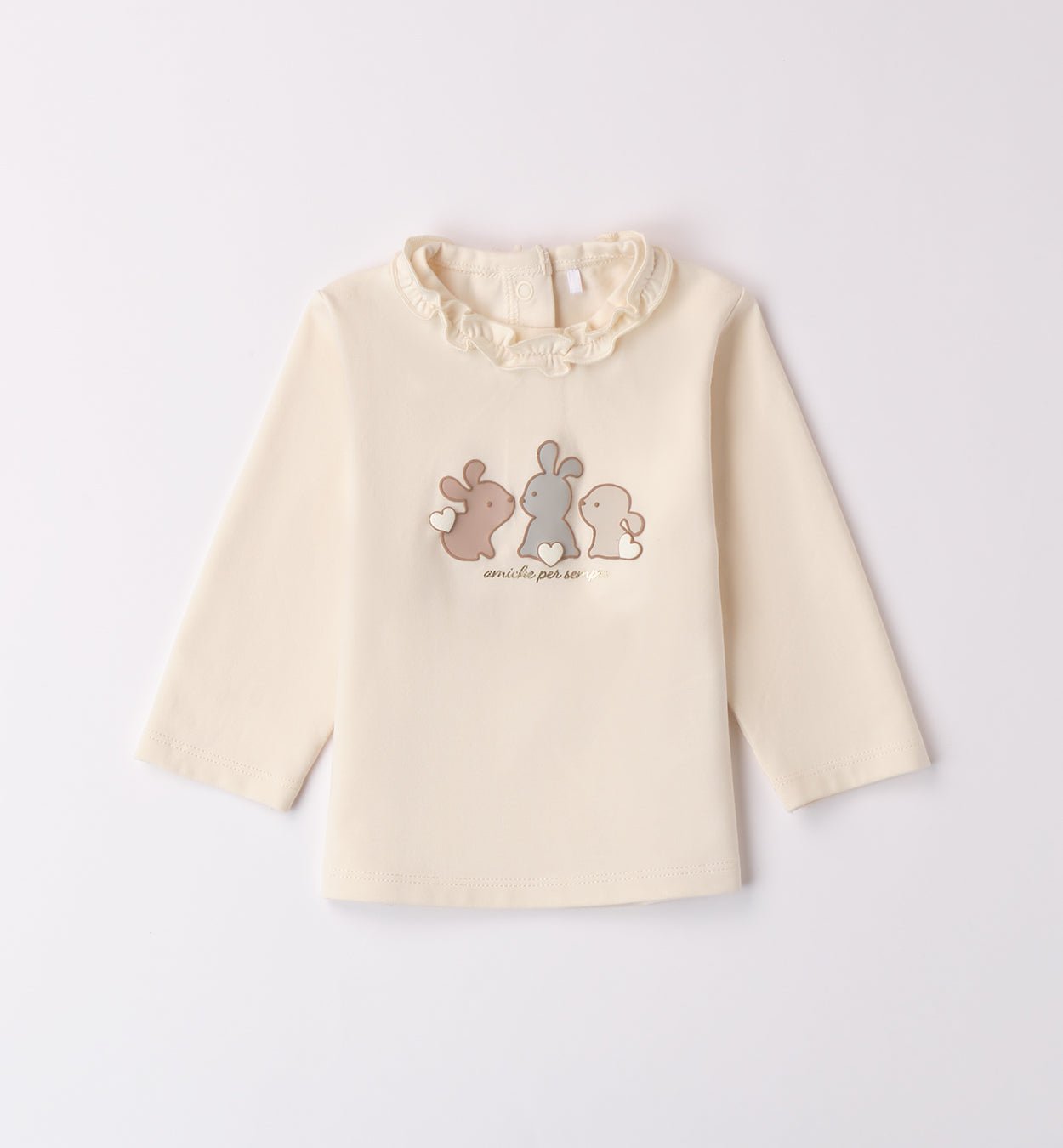 T-Shirt Coniglietti 4F084 - Coccole e Ricami p.iva IT09642670583