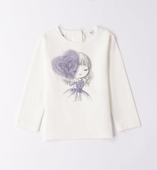 T-Shirt Cuore 4F305 - Coccole e Ricami p.iva IT09642670583