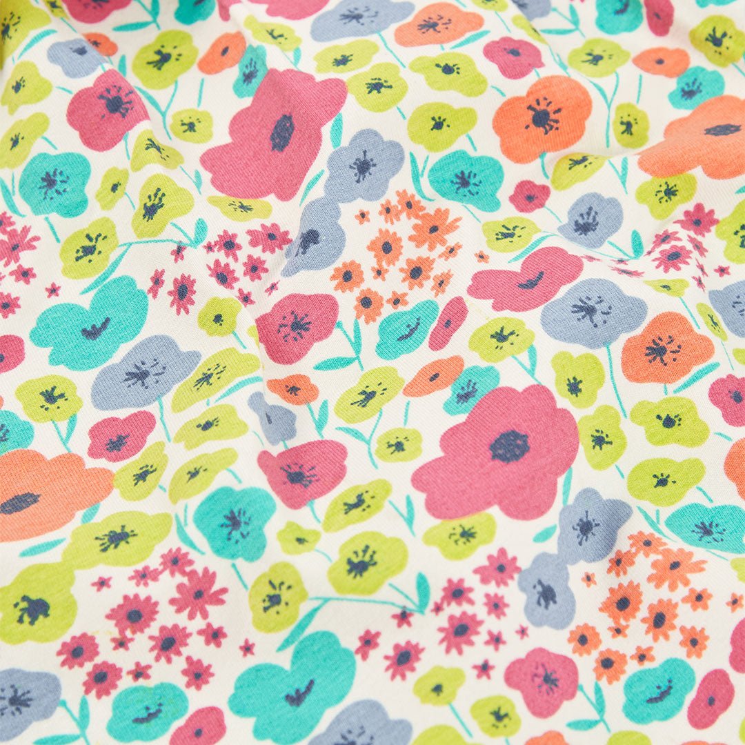 T-Shirt Fiori Sparsi 313142 - Coccole e Ricami p.iva IT09642670583