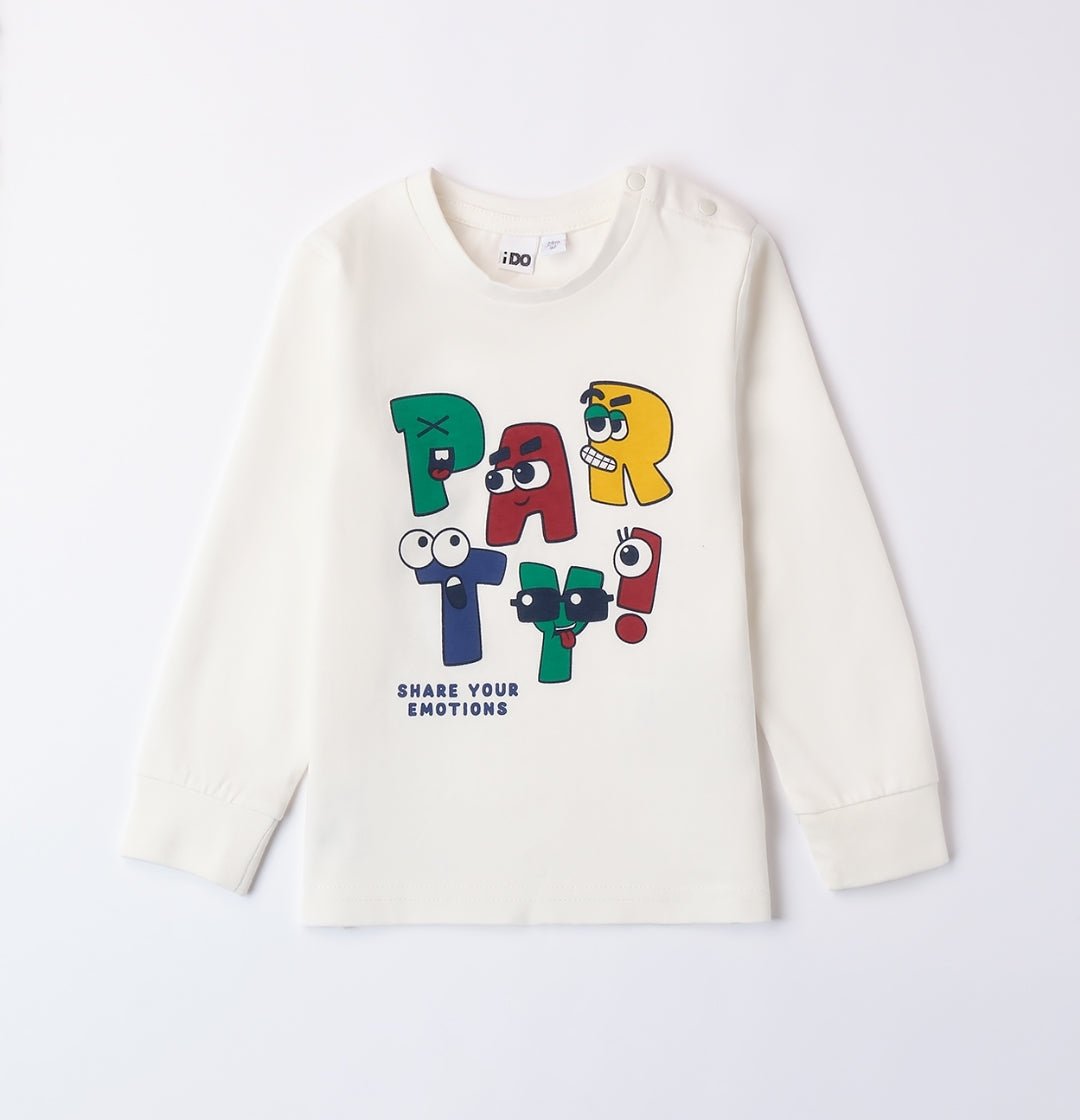 T - Shirt Lettere - Coccole e Ricami