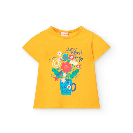 T-Shirt Mazzo Fiori - Coccole e Ricami p.iva IT09642670583