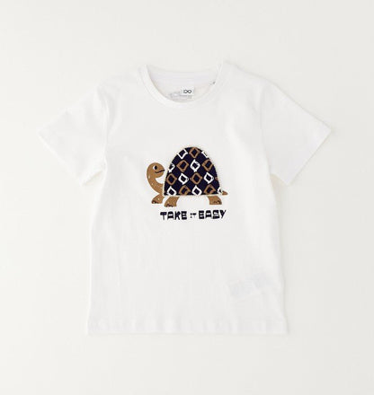 T-Shirt Tartaruga 4G268 - Coccole e Ricami p.iva IT09642670583