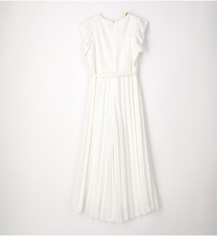 Tuta Elegante Plissettata 4G773 - Coccole e Ricami p.iva IT09642670583