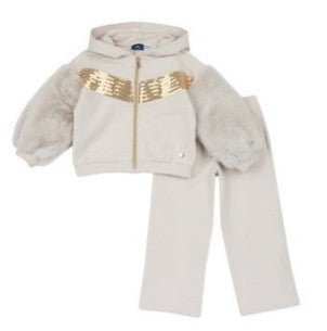 Tuta Jogging Bambina 100830 - Coccole e Ricami p.iva IT09642670583