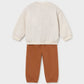 Tuta Pullover e Pantalone 2833 - Coccole e Ricami