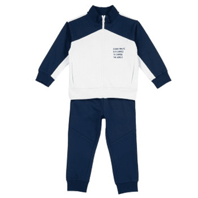 Tuta ZIP Bambino 101909 - Coccole e Ricami p.iva IT09642670583