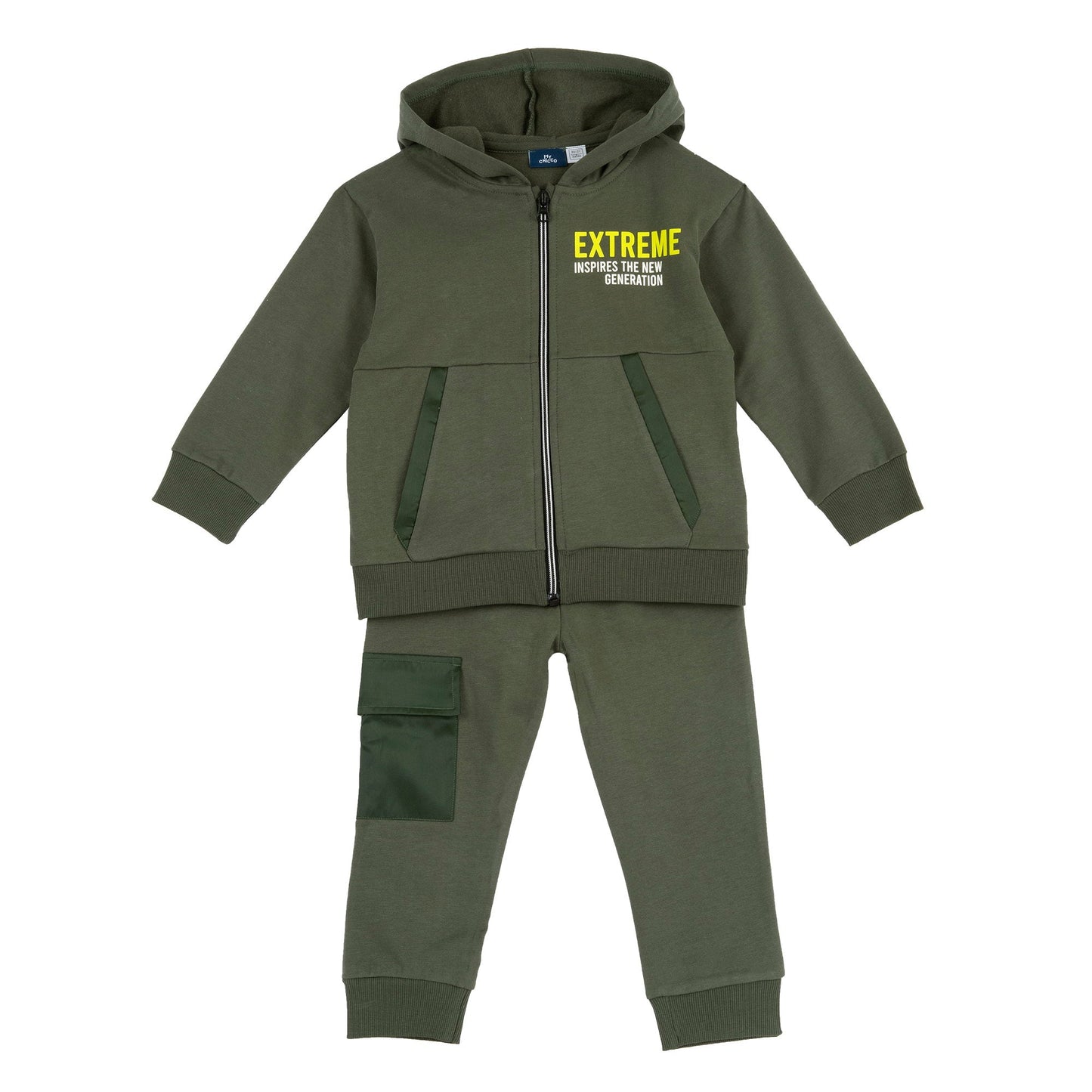 Tuta Zip e Cappuccio 102757 - Coccole e Ricami