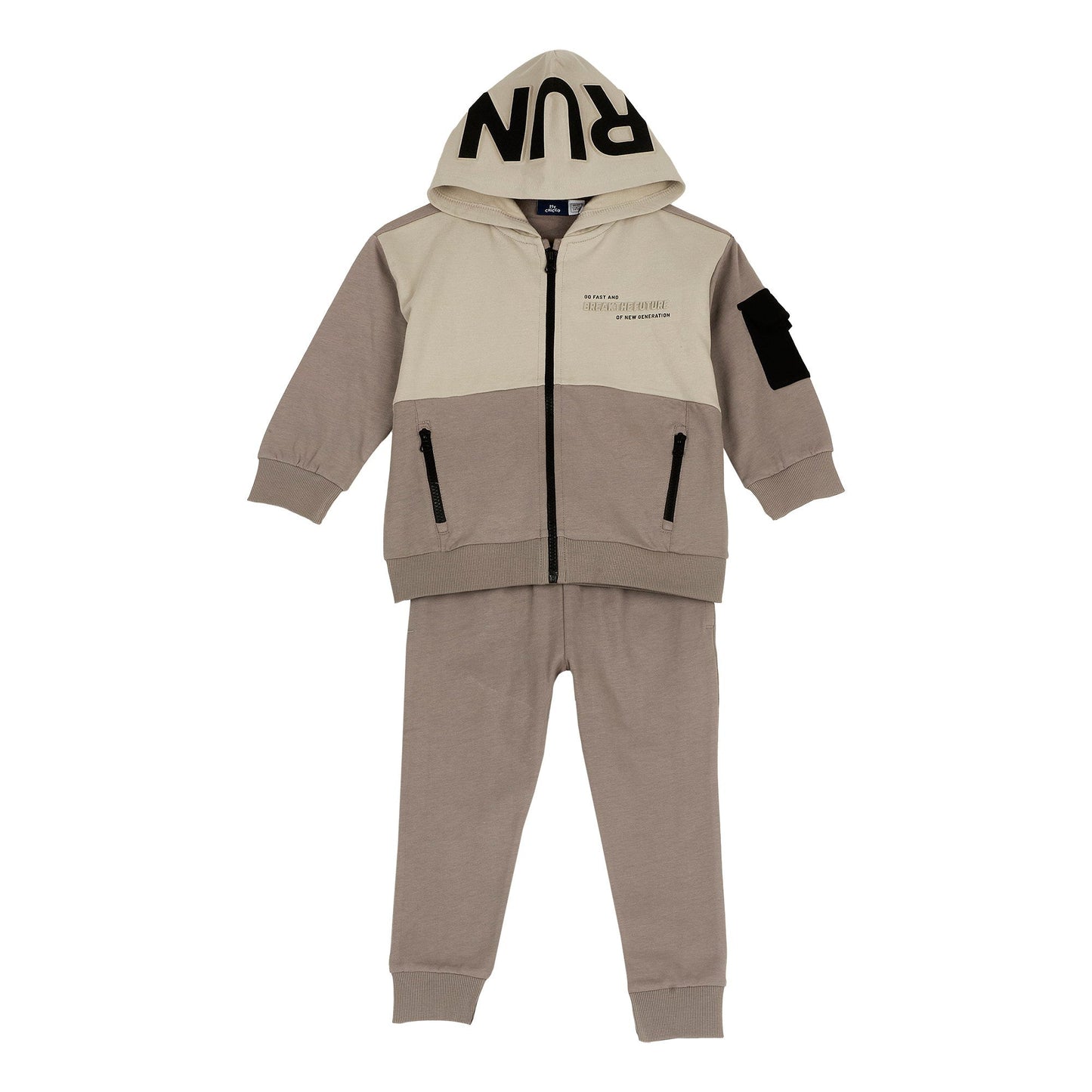 Tuta Zip e Cappuccio 102758 - Coccole e Ricami p.iva IT09642670583