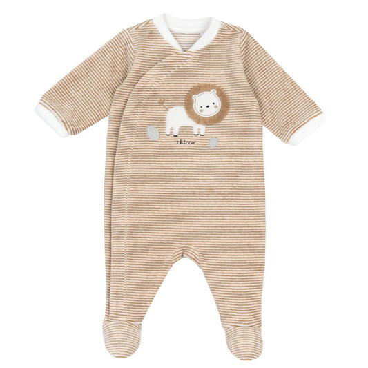 Tutina Ciniglia Aperta Avanti 100737 - Coccole e Ricami p.iva IT09642670583
