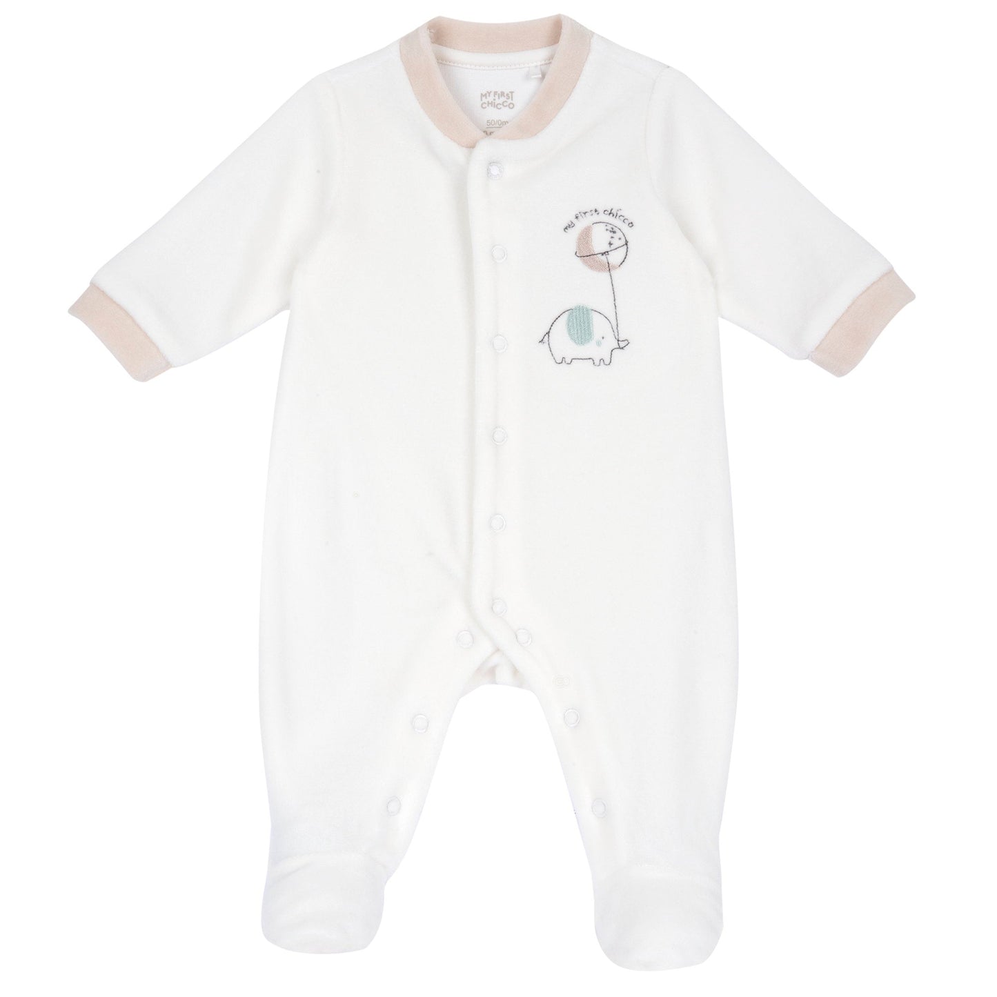 Tutina Ciniglia aperta avanti 103234 - Coccole e Ricami