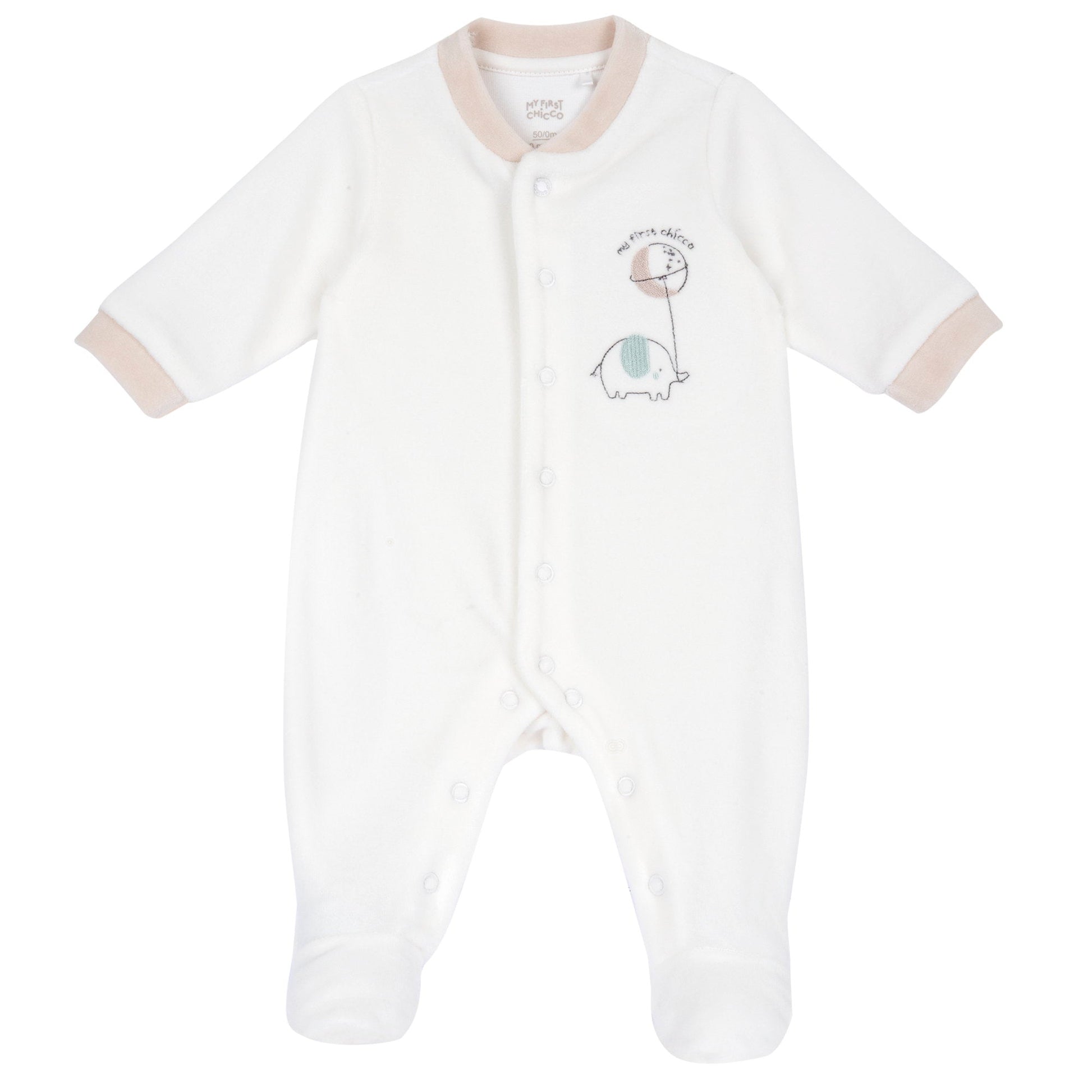 Tutina Ciniglia aperta avanti 103234 - Coccole e Ricami