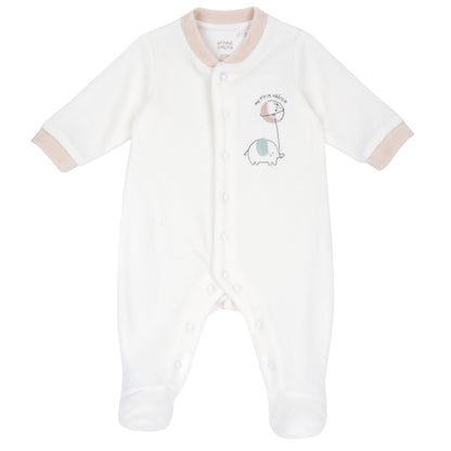 Tutina Ciniglia aperta avanti 103234 - Coccole e Ricami