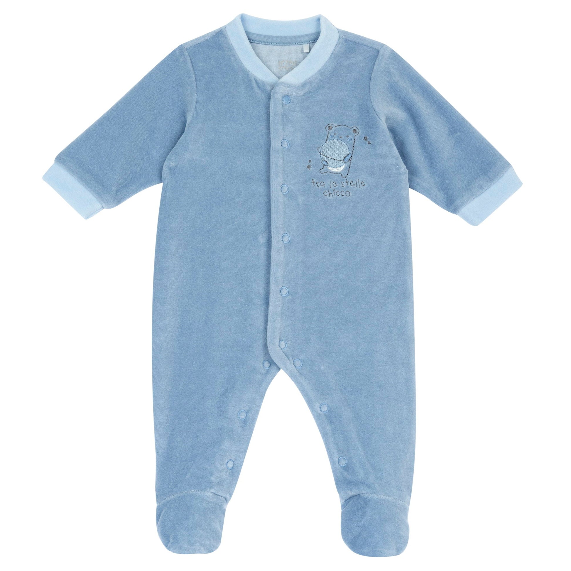 Tutina Ciniglia aperta avanti 103234 - Coccole e Ricami