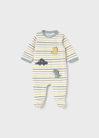 Tutina Ciniglia Dinosauri 2718 - Coccole e Ricami p.iva IT09642670583