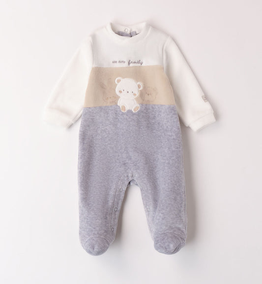 Tutina Ciniglia Orso 4F137 - Coccole e Ricami p.iva IT09642670583