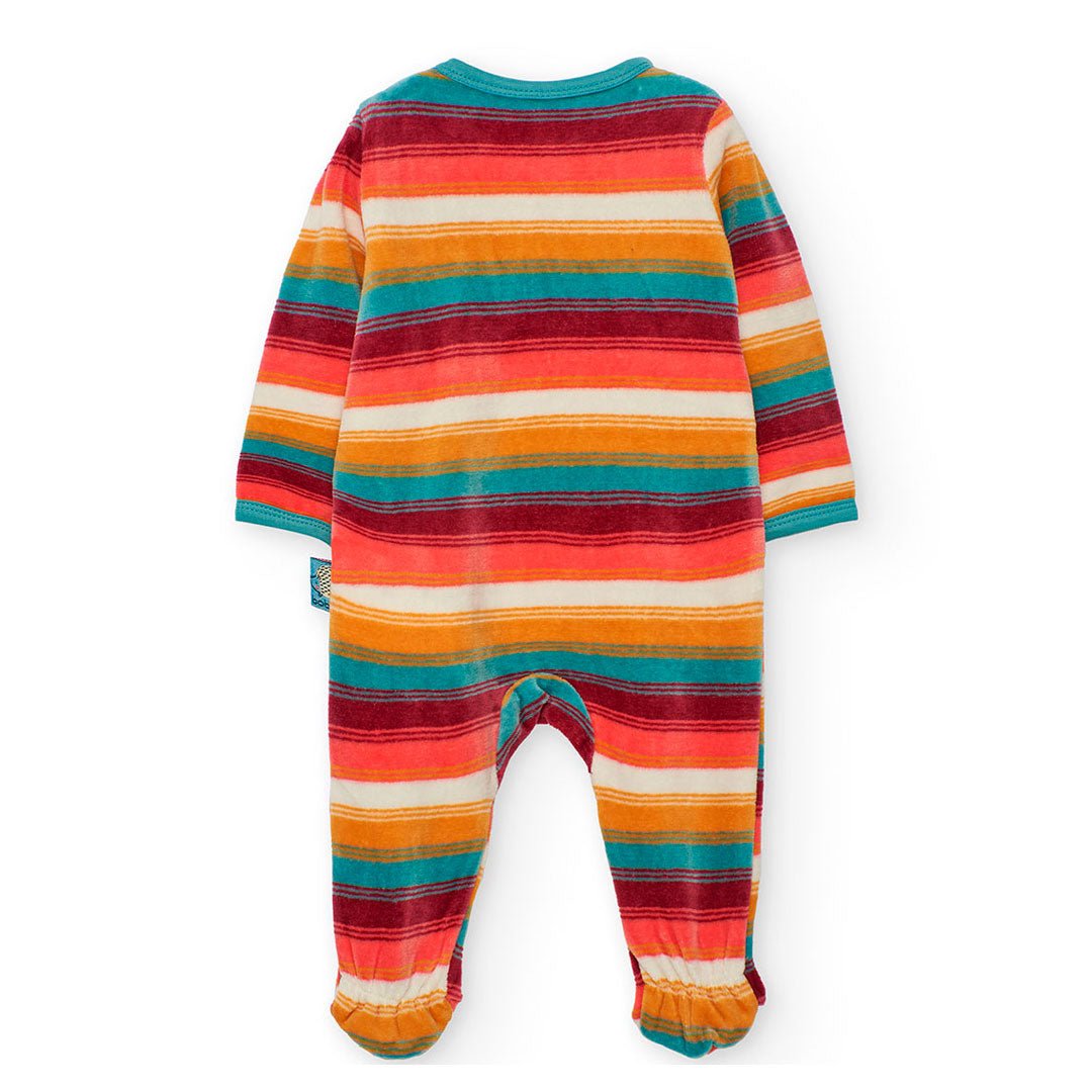 Tutina Ciniglia Righine 132062 - Coccole e Ricami p.iva IT09642670583