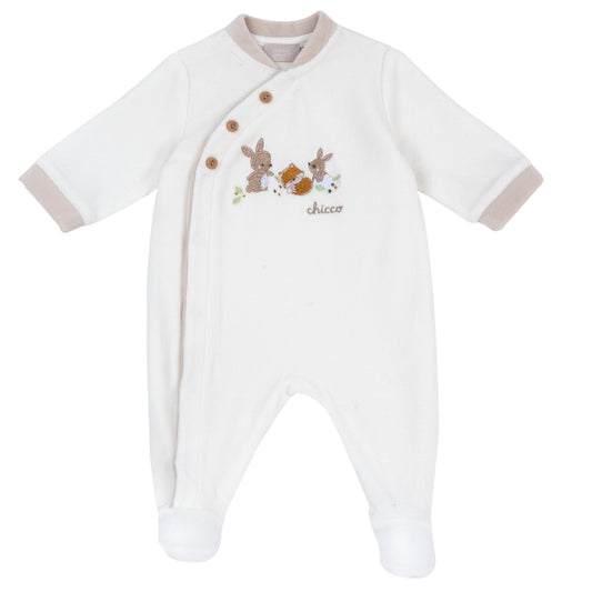 Tutina Coniglietti aperta avanti 102603 - Coccole e Ricami